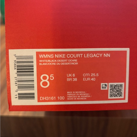 Nike Womens Court Legacy Nn White Fashion Sneaker DH3161-100 No Lid - Picture 9 of 14